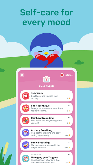 Finch app screenshot