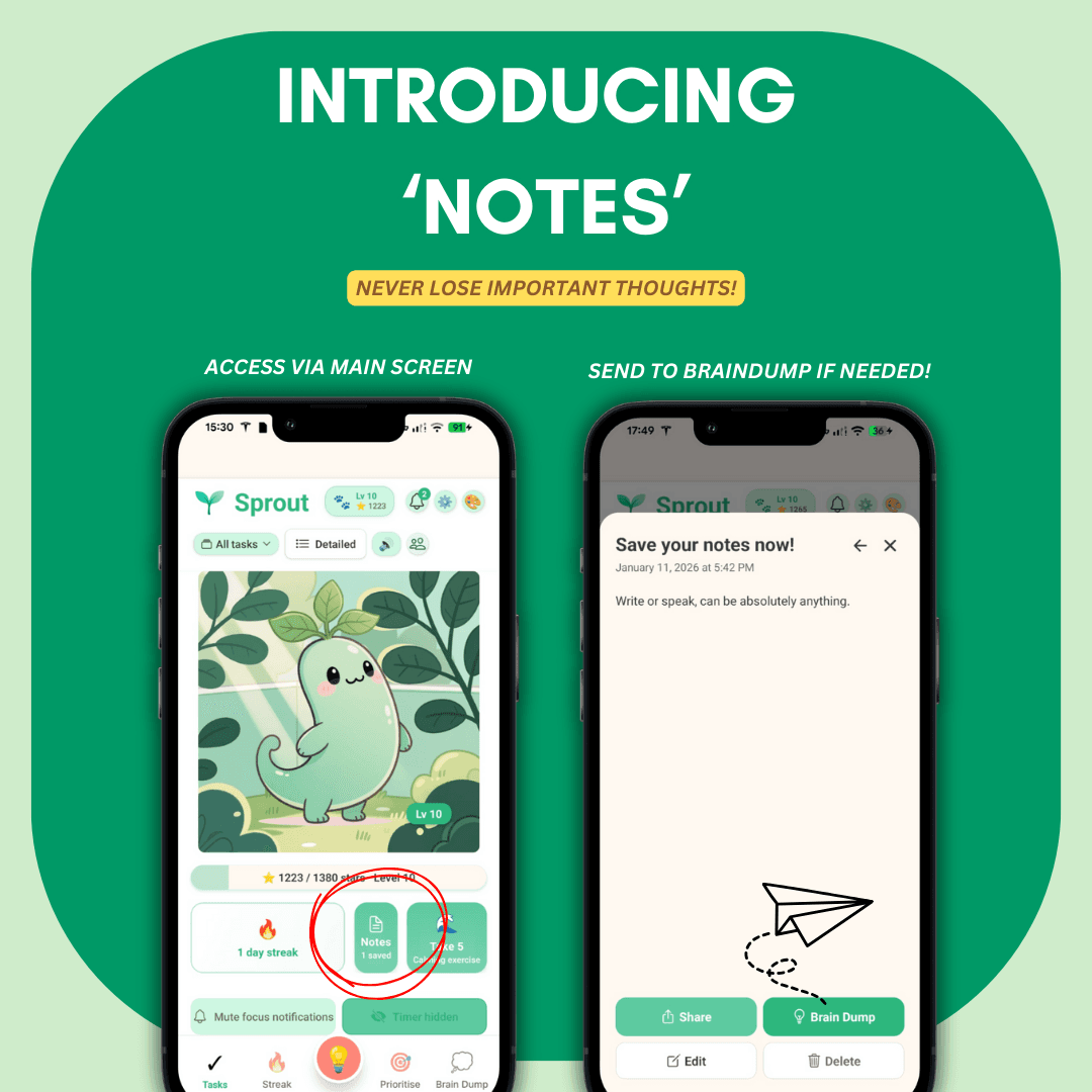 Introducing Notes: Capture Ideas Instantly